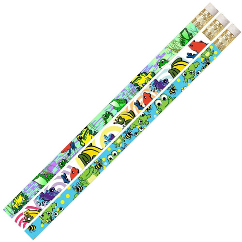 Μολύβια Express D1350 Frog Frenzy - Πακέτο 36 τεμ - Γλυκά μολύβια με βάτραχους 1