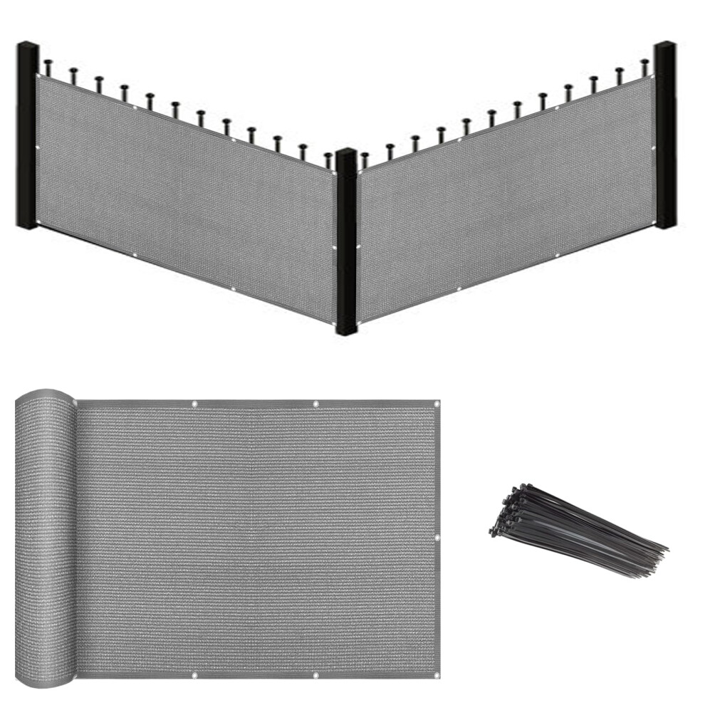 Brise-vue pour balcon Eden's Decor en maille r   sistante aux intemp   ries