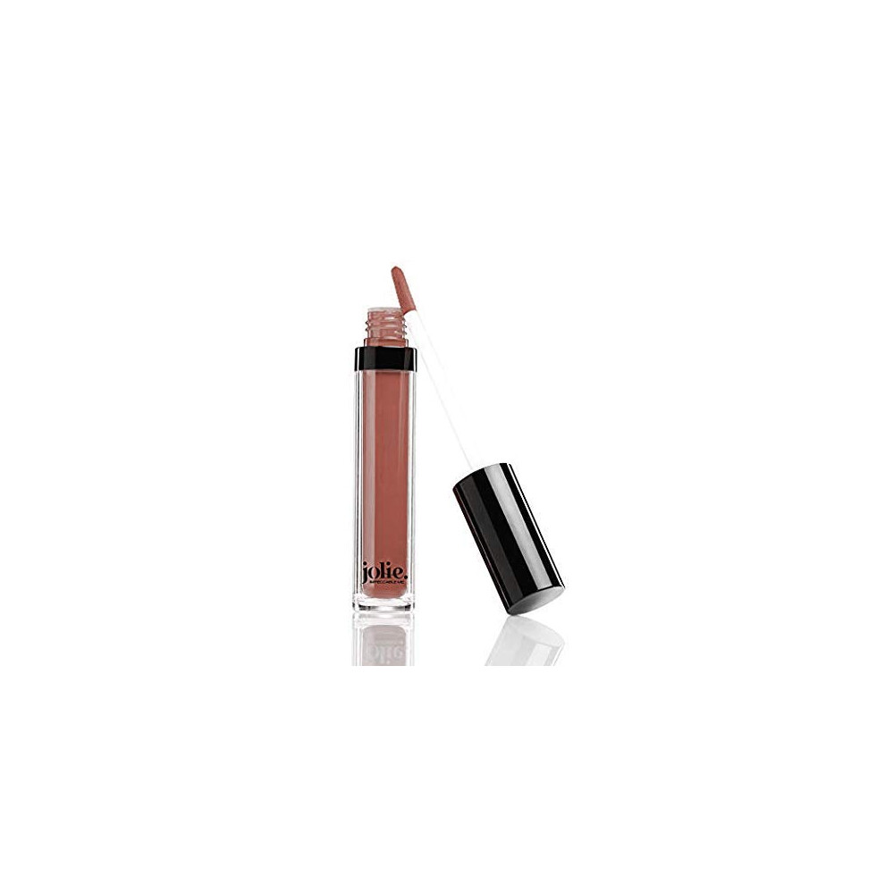 Jolie Liquid Lipstick - Rossetto Cremoso Di Lusso Con Applicatore A Bacchetta (Rosa Antico)-image
