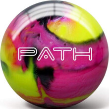 Palla da bowling Pyramid Path (rosa/giallo/nero, 10 libbre)