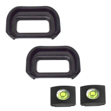 Okular Augenmuschel Sucher Augenmuschel fr Sony Alpha A6500 A6400 A6600 Kamera fr Sucher (2er-Pack) ULBTER FDA-EP17 Okular Augenmuschel mit Blitzsc