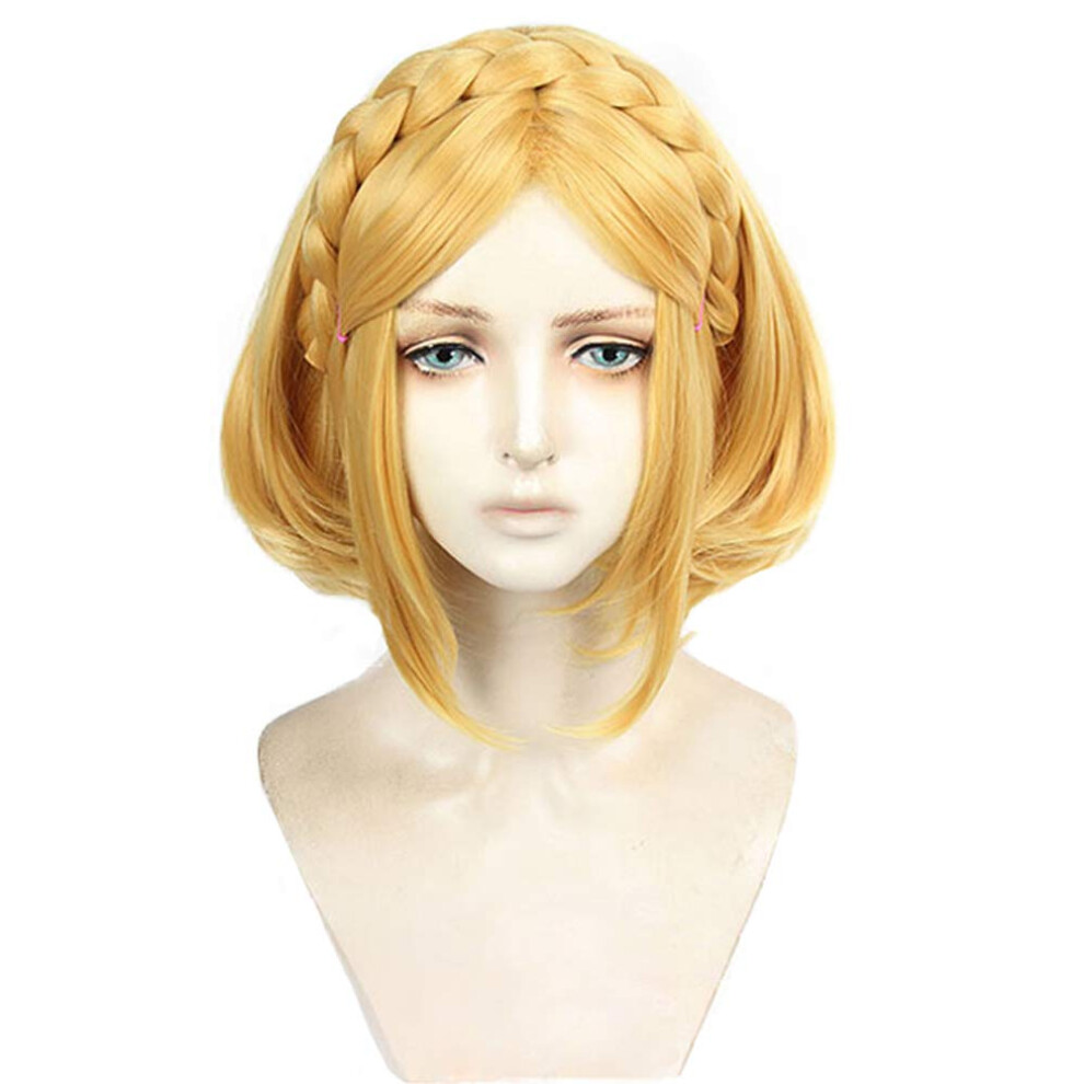 Parrucca Corta Da Donna Con Capelli Da Gioco, Parrucca Da Halloween, Parrucca Da Cosplay