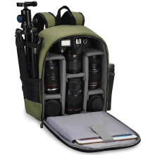 CADeN Camera Rugzak Tas Professioneel voor DSLR/SLR Systeemcamera Waterdichte Cameratas Compatibel met Sony Canon Nikon Camera en Len