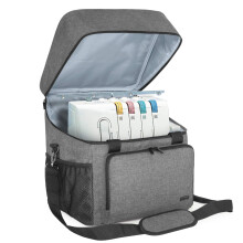 LUXJA Serger case for Most Standard Overlock Machines  Serger Bag with