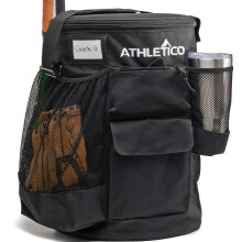 Athletico Baseball Bucket Cover Organizer - Baseball Bucket Bag med polstret s?de (sort)