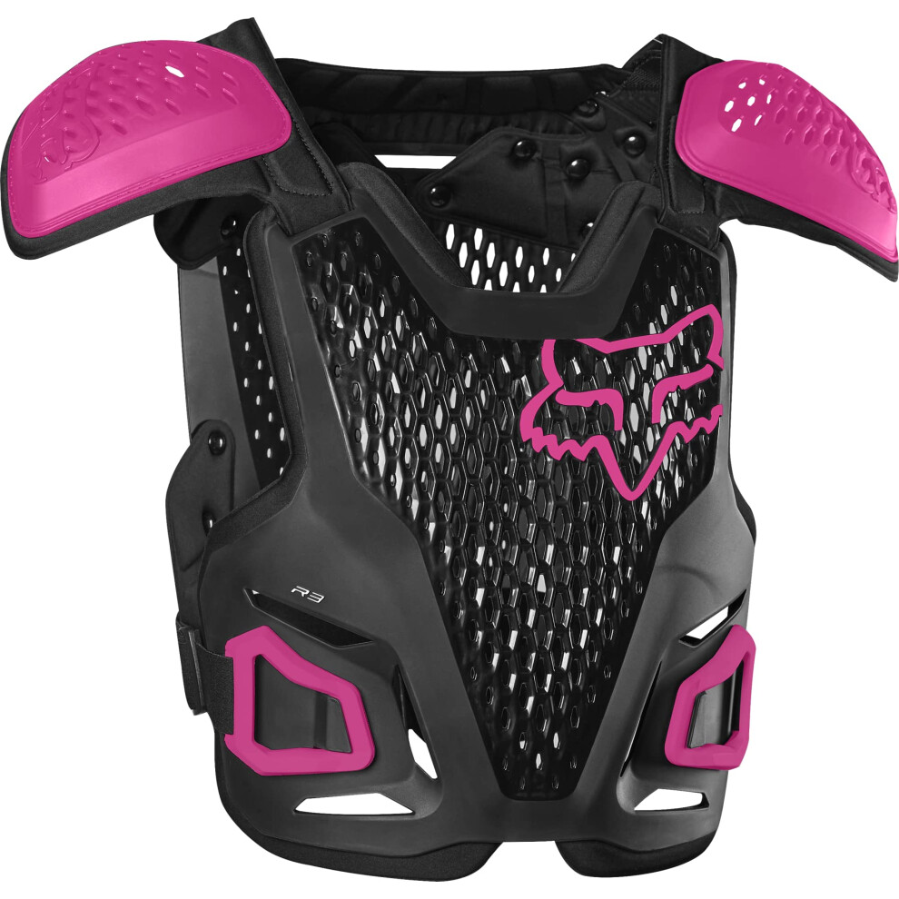 Fox Racing Youth R3 Motocross Chest Protector Black/Pink 191972287541