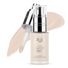 PR MINERALS 4-v-1 Love Your Selfie Longwear Foundation & Concealer Full Covering Tekut podkladov bze Hydratacn formulace Bez krutosti