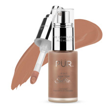 PR MINERALS 4-v-1 Love Your Selfie Longwear Foundation & Concealer Full Covering Tekut podkladov bze Hydratacn formulace Bez krutosti