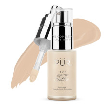 PR MINERALS 4-v-1 Love Your Selfie Longwear Foundation & Concealer Full Covering Tekut podkladov bze Hydratacn formulace Bez krutosti