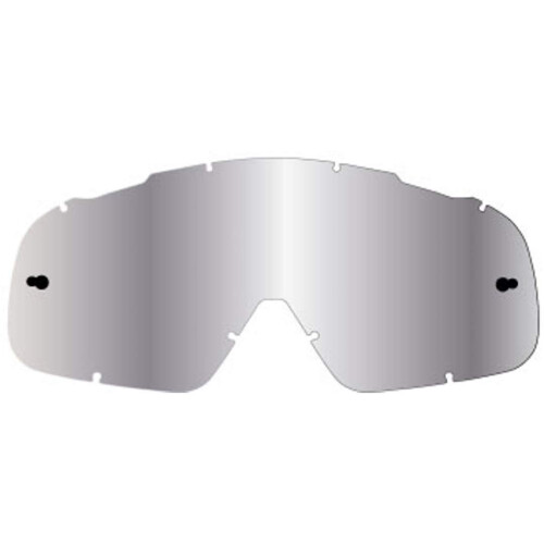 Fox Racing Ανδρικά AIRSPACE/MAIN MX20 CHRM LEXAN LENS (Χρώμιο, Ένα Μέγεθος)