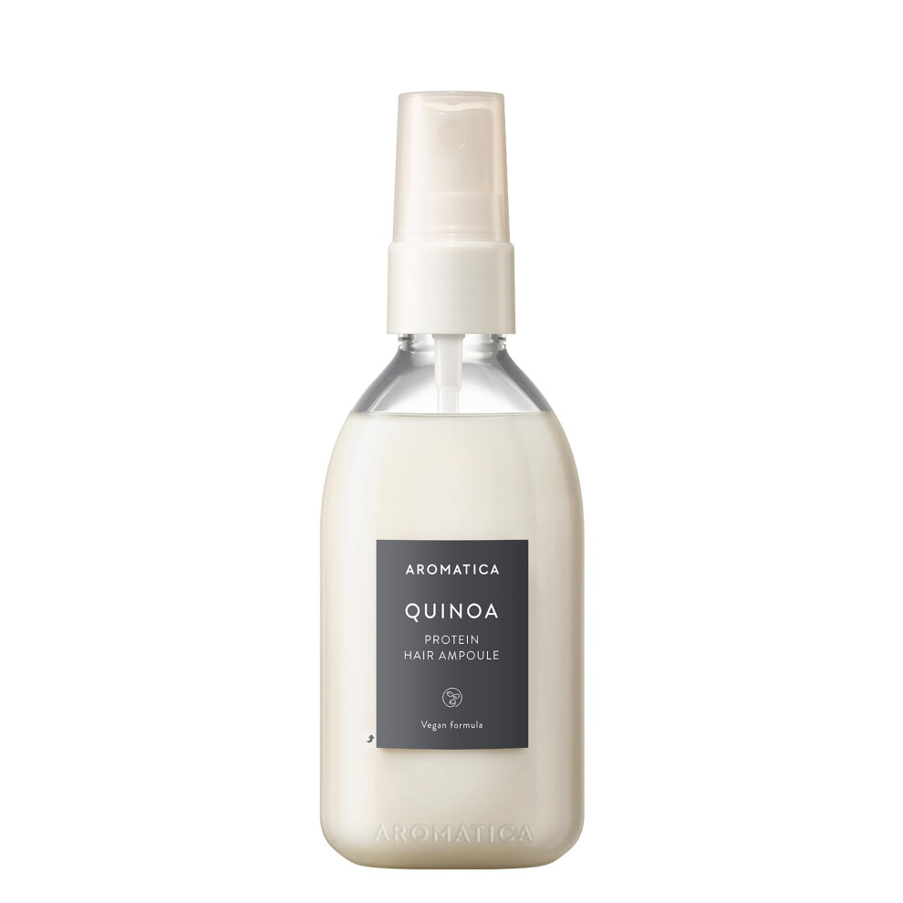 Aromatica Quinoa Protein Hair Ampoule 3.38 Fl. Oz/Vegan Protein For Si