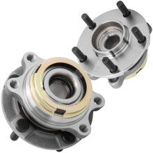 [2er-Pack] HA590125 Vorderradnabenlager-Baugruppe, kompatibel mit [Infiniti] EX35 FX35 FX45 FX50 G25 G35 G37 M35 M37 M45 M56 Q50 Q70 QX50 QX70 [nur A