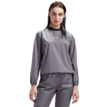 Hotsuit bastu kostym kvinnor hllbart gymtrning bastu jacka byxor svett kostymer gr m