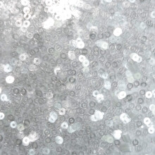 4mm flitry Crystal Clear Transparent Medium Hole Made in USA