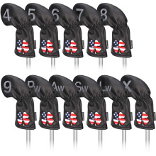 Golfov n vleky Craftsman 11 ks / sada (4 5 6 7 8 9 ASPLX) USA, vlajka USA, ko en , cierne, elezn , kryty na hlavu