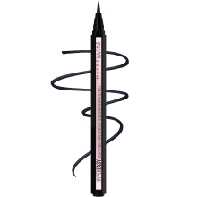 Maybelline Hyper Easy Liquid Pen No-Skip Eyeliner Satin Finish Waterproof Formula Pitch Black 0.018 Fl Oz