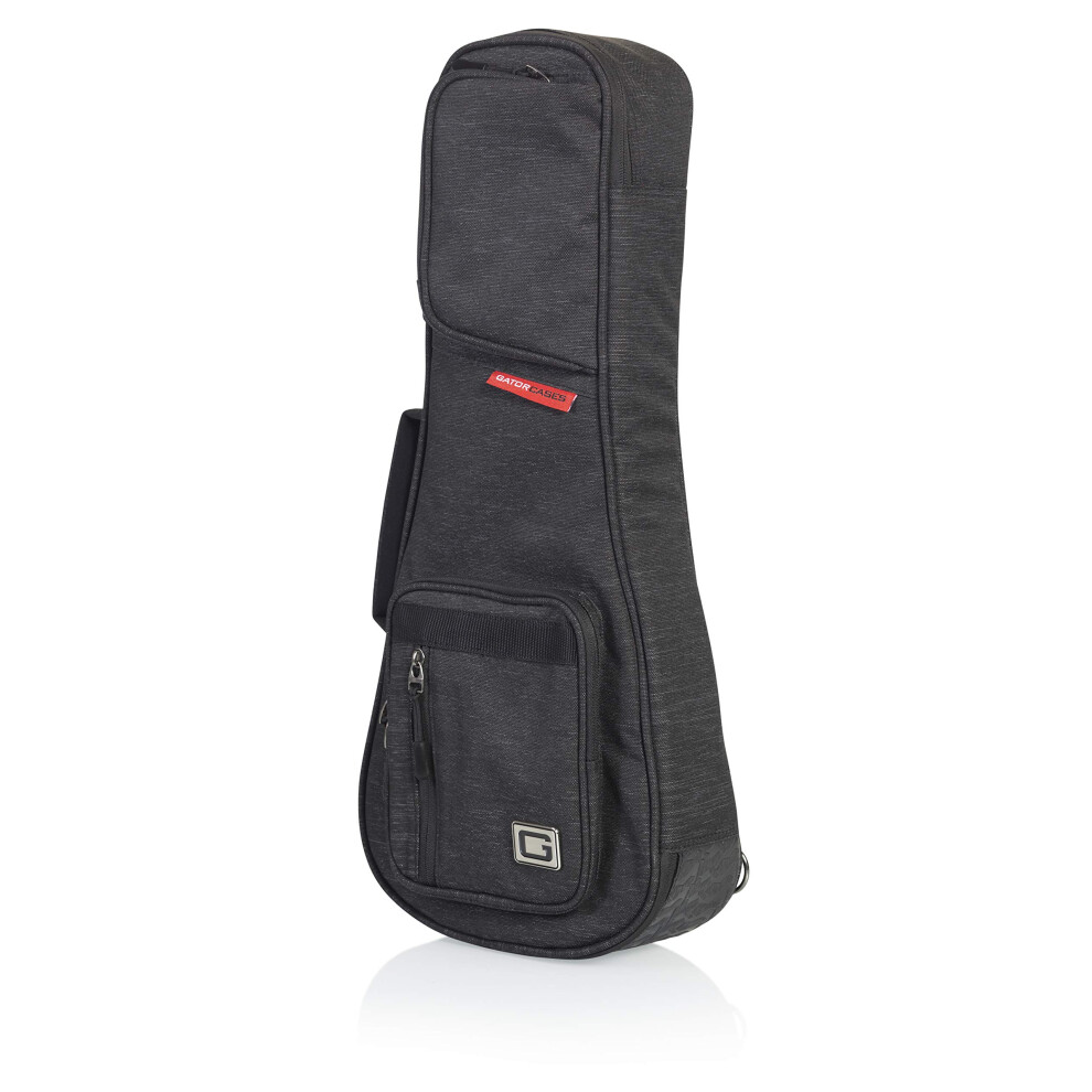 Gator Cases Transit Series Soprano Ukulele Gig Bag Black Exterior (Gt-