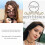 Catena per Capelli Olbye Moon Nero Cristallo Grezzo Boho per Donne e Ragazze 5