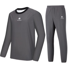 HOTSUIT Σαούνες Ανδρικές Ανθεκτικές Σακούλες Γυμναστικής, Γκρι, 2XL