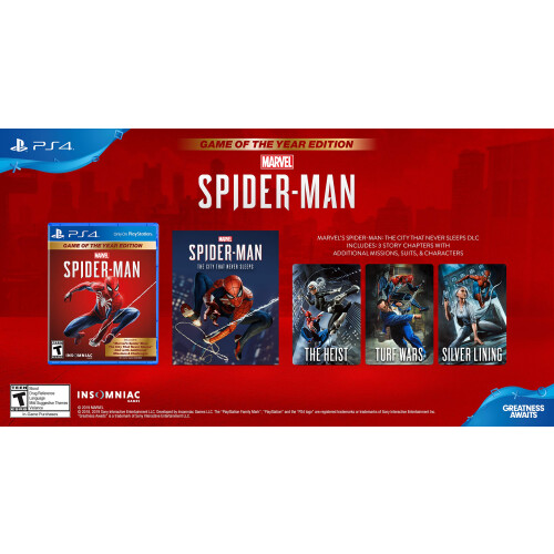 Playstation Marvel's Spider-Man :    dition Jeu de l'ann   e - PlayStation 4 1
