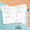 Libro delle password Clever Fox con schede. Indirizzo Internet e password Orga 4