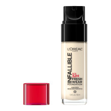 L'Oreal Paris Makeup Infallible op til 32 timers frisk slid letv?gtsfundament 390 Snow 1 fl oz emballage kan variere