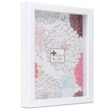 Lawrence Frames 785280 Shadow Box Frame 8x10 White
