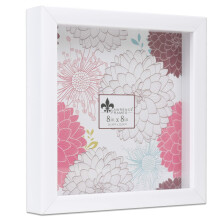 Lawrence Frames 785288 Shadow Box Frame 8x8 White