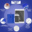 Libro delle password Clever Fox con schede. Indirizzo Internet e password Orga 3