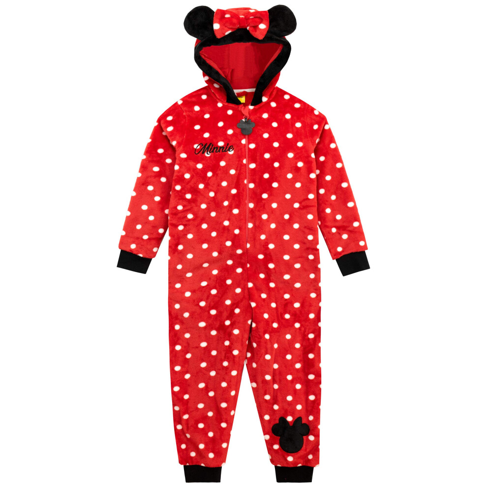 Disney Onesie | Minnie Mouse Onesie | Girls Onesies Size 5 Red