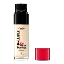 L'Oreal Paris Makeup Infallible Foundation 32HR Fresh Wear, 390 Rose Pearl, 1 Fl Oz