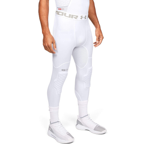 Under Armour Under Armor Gameday Armor 2Pad 3/4 Tight Bball-wht MD 1