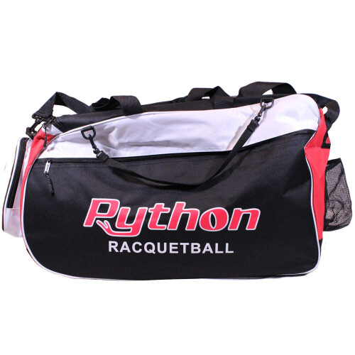 Python Deluxe """"Club"""" Racquetball Bag (Black/Red) 2