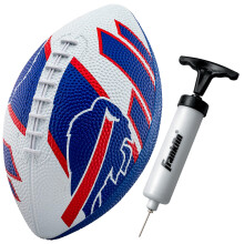 Franklin Sports NFL Buffalo Bills Voetbal - Jeugd Voetbal - Mini 8.5" Rubber Voetbal - Perfect voor Kinderen!