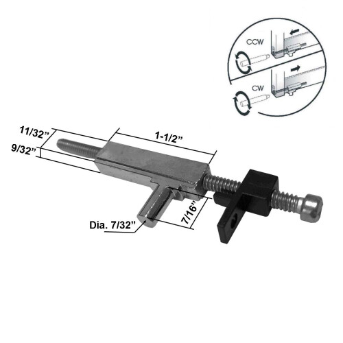 Metal Adjustable Pivot Hinge for Framed Shower Doors 1