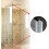 Glasdrrssidottningslist 98 tums ramls duschdrrssopning fr 1/4"""" ramglasdrr 3