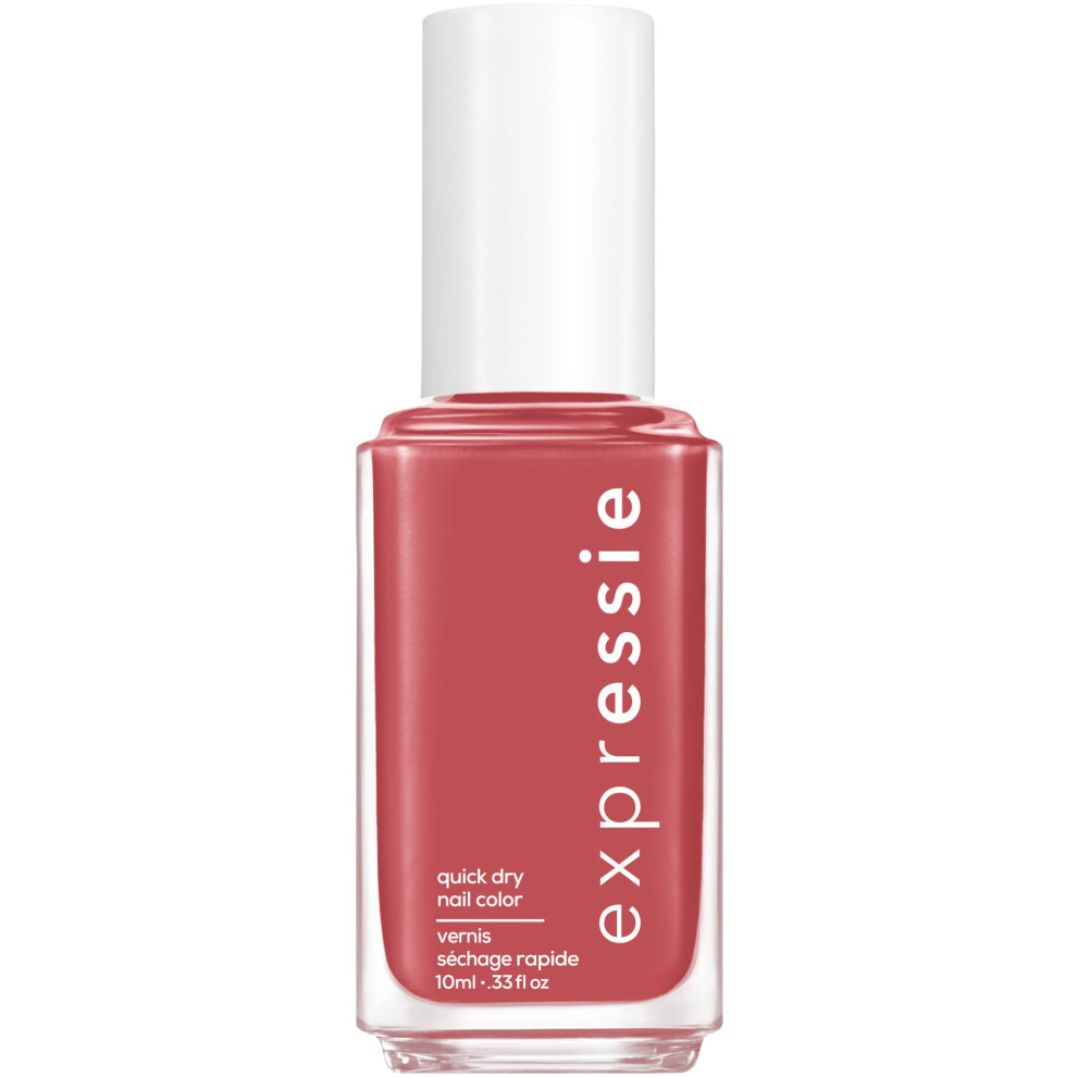 Essie Pink,Cream Expressie Nail Polish Quickdry Nude Pink Nail Polish Vegan Party Mix Match 033 Fl Oz