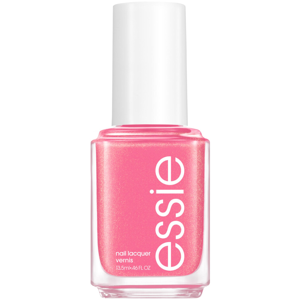 Essie Pink Nail Polish Salonquality 8Free Vegan Midtone Shimmer One Way For One 046 Fl Oz