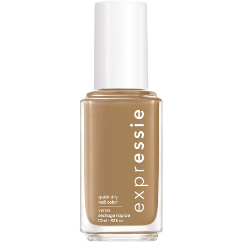 essie essie expressie Vegan Βερνίκι Νυχιών Γρήγορης Στεγνώματος, Don't Be Latte, Μεσαίος Καφέ, 0.33 Οζ