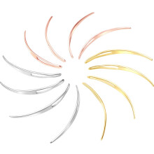 WILLBOND 12 Pieces Interlocking Tool rastatukkasarja Easyloc Hair Tool rastatukkasi yllpitmiseen Unisex (Gold Silver Rose Gold)