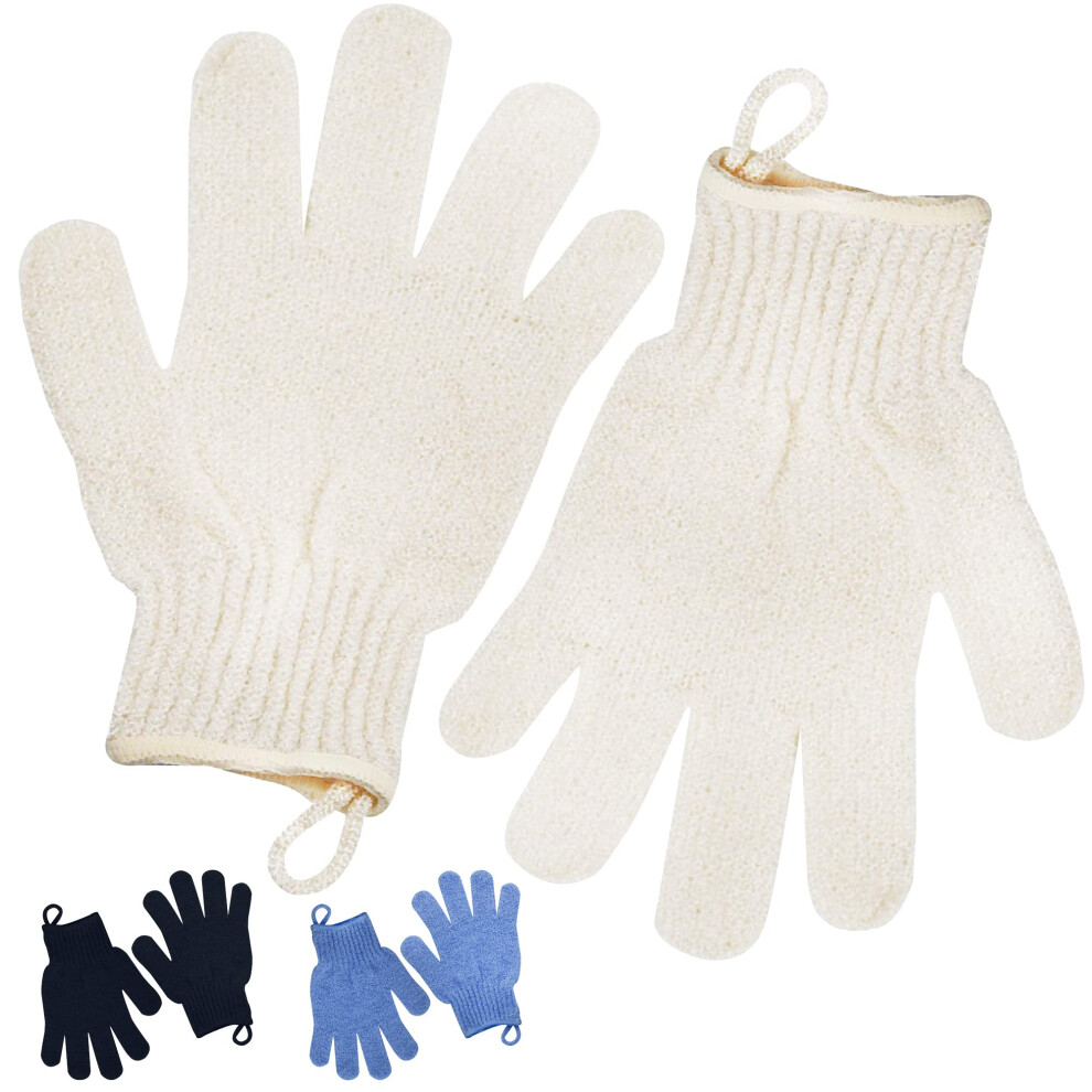 Meiyante Exfoliating Glove - Body Scrub For Smooth And Soft Skin - Body Exfoliator For Ingrown Hair Dead Skin Remover And Itchy And Flaky Skin - Scrubber Showe