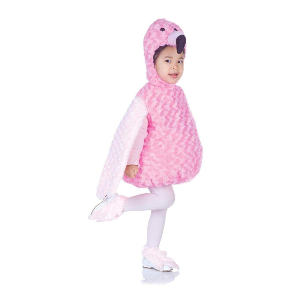 Costume de flamant rose pour tout-petit UNDERWRAPS de taille moyenne