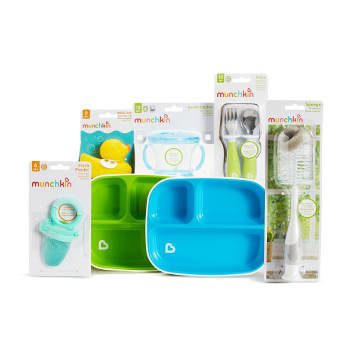 Munchkin Munchkin New Beginnings Baby Gift Set  Includes Feeding Utensils  Divi 2