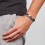 Fossil Fossil Ανδρικό Βραχιόλι ID από Ανοξείδωτο Ατσάλι, Χρώμα: Ασημί/Μαύρο (Μοντέλο: JF03325040) 3