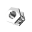 (8mm) 316L Surgical Steel Hexagon External Threaded Tunnel 1