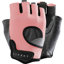 LIFECT Freedom Trainingshandschuhe fr Knchelgewichtheben, kurze fingerlose Handschuhe mit gebogenem, offenem Rcken fr Powerlifting, Fitnessstudio