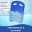 VIAHART Swimming Kickboard - One Size Fits All - A Great Training Aid 4