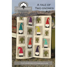 Quiltpatroon A Tale of Two Gnomes van Cotton Street Commons CSC207 60""