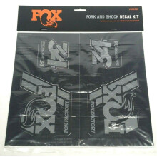 Fox Racing Shox Heritage Gabel- und Stodmpfer-Aufkleber-Set Stealth, Einheitsgre
