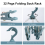 (blue) Foldable Sock Dryer with 32 Clips Laundry Hanger 5